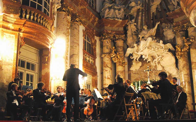 Mozart Requiem Mass at the St. Charles Church Vienna - Karlskirche